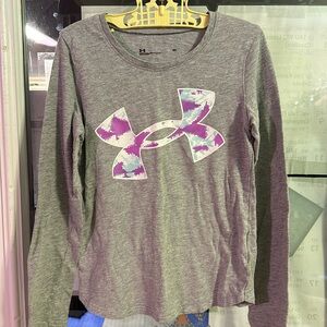 Girls Under Armour L/S shirt and leggings set